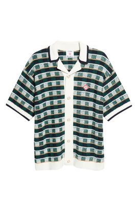 Casablanca Casablanca Mosaic Check Cotton Jacquard Sweater 