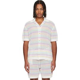Casablanca Casablanca Multicolor Crochet Polo
