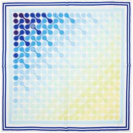 Casablanca Casablanca Multicolor Gradient Tennis Tile Medium Scarf