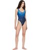 Casablanca Casablanca Navy Astrology Printed Swimsuit - 4