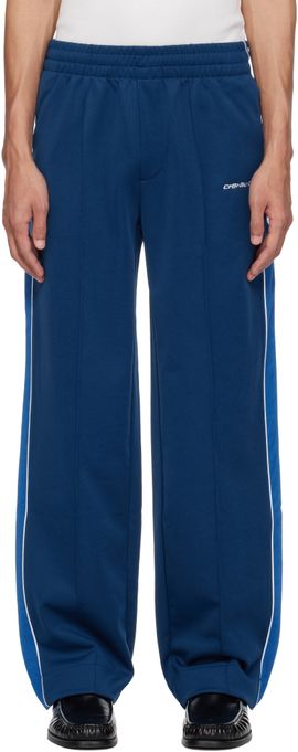 Casablanca Casablanca Navy Cyber Tricot Track Pants