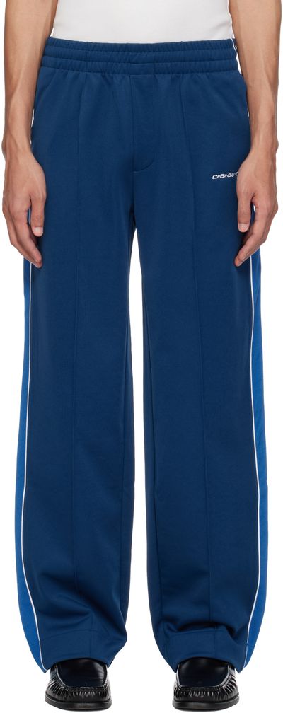 Casablanca Casablanca Navy Cyber Tricot Track Pants
