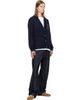 Casablanca Casablanca Navy Hotel Emblem Embroidered Wool Cardigan - 4