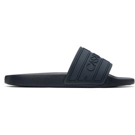 Casablanca Casablanca Navy Logo Pool Slides