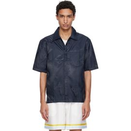 Casablanca Casablanca Navy Monogram SS Shirt