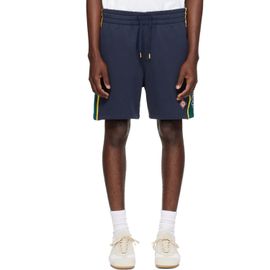 Casablanca Casablanca Navy Panelled Sweat Shorts