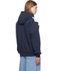 Casablanca Casablanca Navy Panelled Zip Up Hoodie - 3