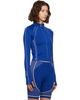 Casablanca Casablanca Navy Seamless Zip‑Up Track Jacket - 2