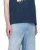 Casablanca Casablanca Navy Shockwave Short Sleeve T‑shirt - 4