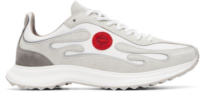 Casablanca Casablanca Off-White & Gray Stade Sneakers
