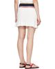 Casablanca Casablanca Off-White & Navy Knit Tennis Miniskirt - 3
