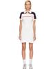 Casablanca Casablanca Off-White Knit Tennis Polo Minidress - 1