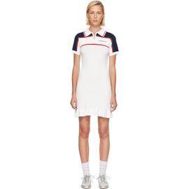 Casablanca Casablanca Off-White Knit Tennis Polo Minidress