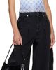 Casablanca Casablanca Off-White Printed Draped Tank Top - 4