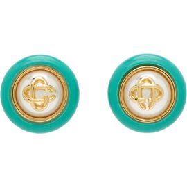 Casablanca Casablanca Pearl Stud Earrings