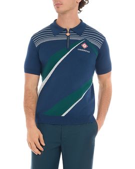 Casablanca Casablanca Pyramid Jacquard Polo Shirt