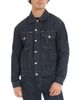 Casablanca Casablanca Raw Denim Lapped Pocket Jean Jacket in Denim Indigo - 1