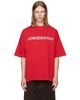 Casablanca Casablanca Red Reflective Logo Oversized T-shirt - 1