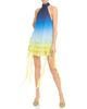 Casablanca Casablanca Silk Ruffle Dress - 5