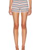 Casablanca Casablanca Stripe Shirred Short - 1