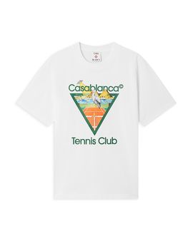 Casablanca Casablanca Tennis Club Logo Graphic T-Shirt