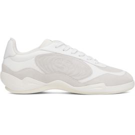 Casablanca Casablanca White & Gray Squash Indoor Sneakers