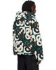 Casablanca Casablanca White & Green Check Monogram Fleece Jacket - 3