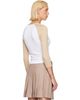 Casablanca Casablanca White & Tan Baseball T-shirt - 3