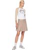 Casablanca Casablanca White & Tan Baseball T-shirt - 4