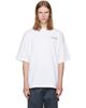 Casablanca Casablanca White Casa Racing Oversized Short Sleeve T‑shirt - 1