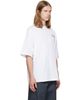 Casablanca Casablanca White Casa Racing Oversized Short Sleeve T‑shirt - 2