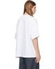 Casablanca Casablanca White Casa Racing Oversized Short Sleeve T‑shirt - 3