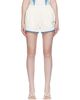 Casablanca Casablanca White Casa Sportif Windbreaker Shorts - 1