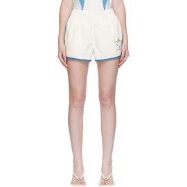 Casablanca Casablanca White Casa Sportif Windbreaker Shorts
