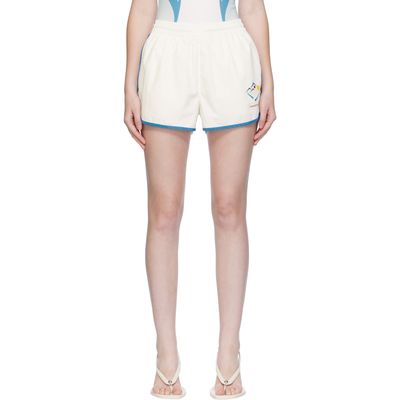 Casablanca Casablanca White Casa Sportif Windbreaker Shorts