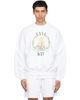 Casablanca Casablanca White 'Casa Way' Crew Neck Sweatshirt - 1