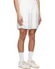 Casablanca Casablanca White Dance Joy Silk Shorts - 2