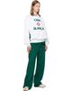 Casablanca Casablanca White Diamond Logo Embroidered Sweatshirt - 4