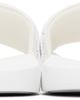 Casablanca Casablanca White Flocked Pool Slides - 2