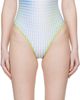 Casablanca Casablanca White Gradient Printed Swimsuit - 1