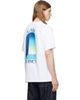 Casablanca Casablanca White 'L'Arche' Short Sleeve T‑shirt - 3