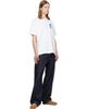 Casablanca Casablanca White 'L'Arche' Short Sleeve T‑shirt - 4