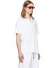 Casablanca Casablanca White Laurel Pique Short Sleeve Polo - 2