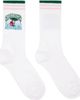 Casablanca Casablanca White Palm Tree Emblem Socks - 1