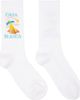 Casablanca Casablanca White Phantasmagoria Socks - 1