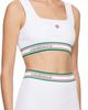 Casablanca Casablanca White Seamless Sport Bra - 2