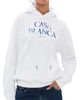 Casablanca Casablanca White Stacked Logo Hoodie White - 1