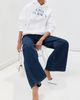 Casablanca Casablanca White Stacked Logo Hoodie White - 5
