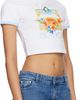 Casablanca Casablanca White Tennis Landscape Ringer Baby T‑Shirt - 2