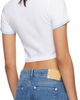 Casablanca Casablanca White Tennis Landscape Ringer Baby T‑Shirt - 3